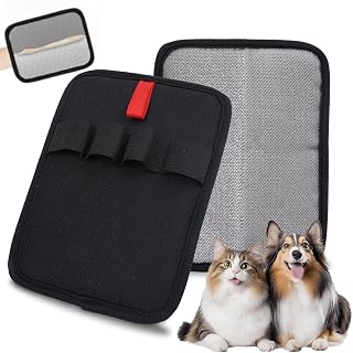 Upgraded Five-Finger Static Electricity pet Hair Removal Glove, Reusable pet Hair Remover – Easily Remove Cat Hair and Dog Hair from Clothes, Sofas, Carpets, andCar Seats (1pcs
