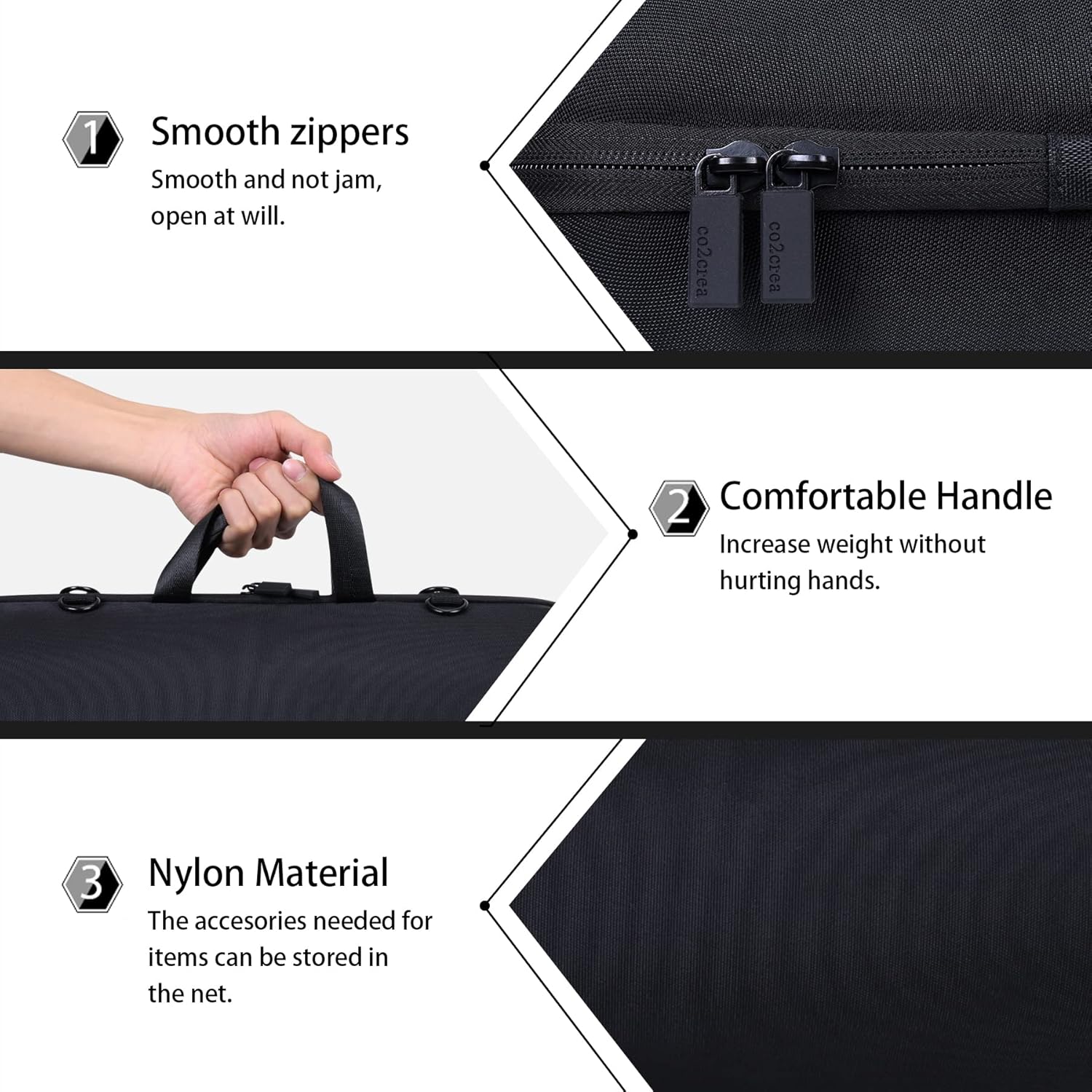 co2CREA Hard Travel Case Replacement for Xtreme 2 Portable Wireless Bluetooth Speaker fits Power Adapter - Image 5