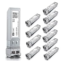 Vista 27 de H!Fiber.com Transceptor SFP+ de fibra 10GBase-LR, módulo SFP+ LC de modo único de 10Gb, para Cisco SFP-10G-LR, Ubiquiti UF-SM-10G, UniFi, Mikrotik