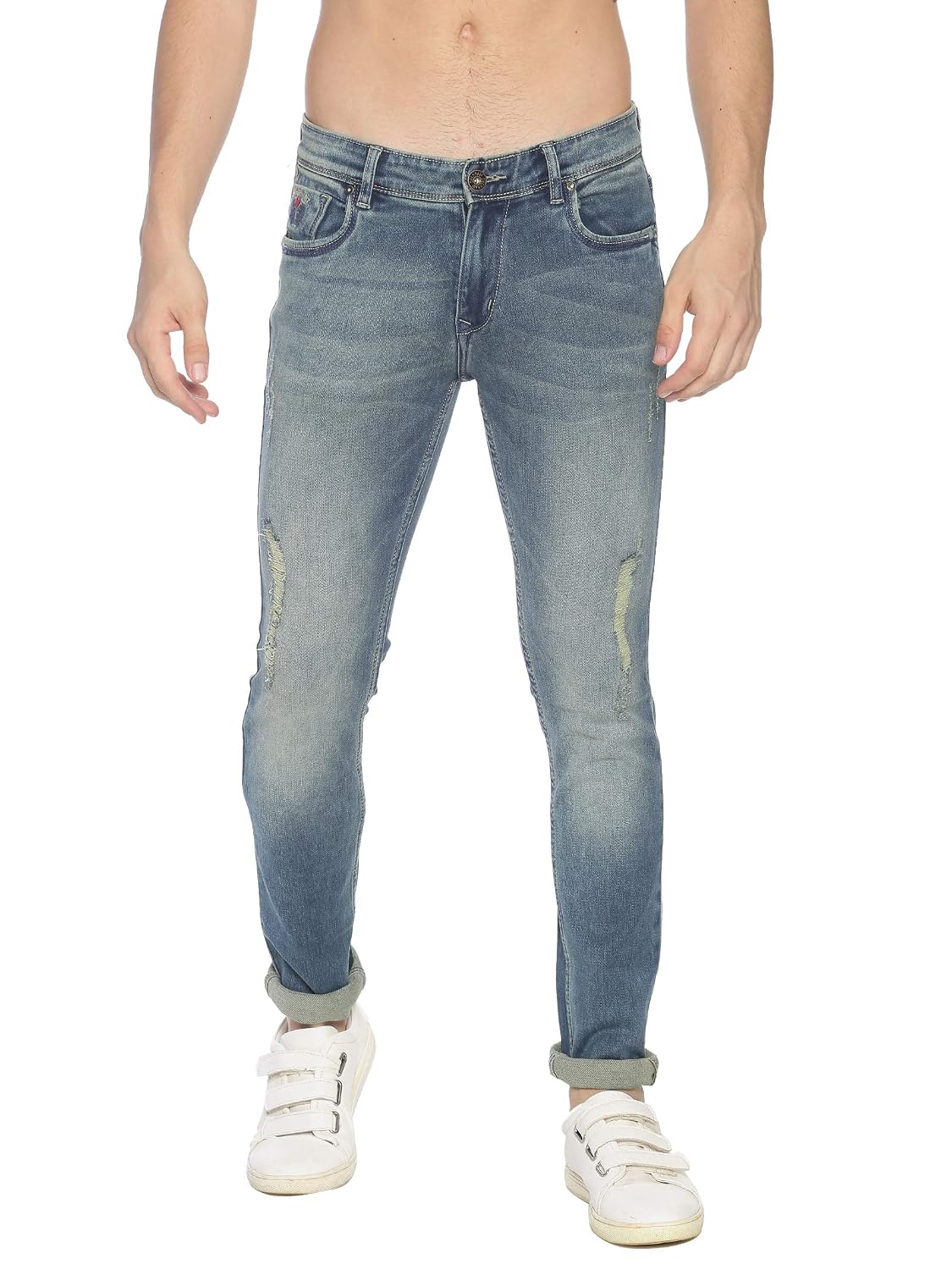 Buy OWEN HART Men's Skinny Fit 