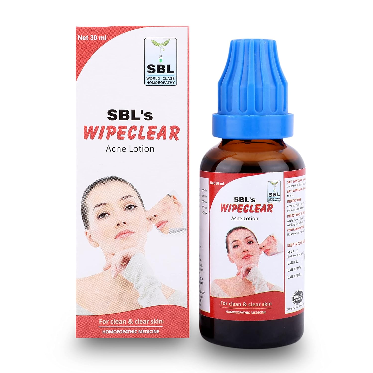 SBL's Wipe Clear (Acne Lotion) 30 ML Pack Of 3 Amazon.in Beauty