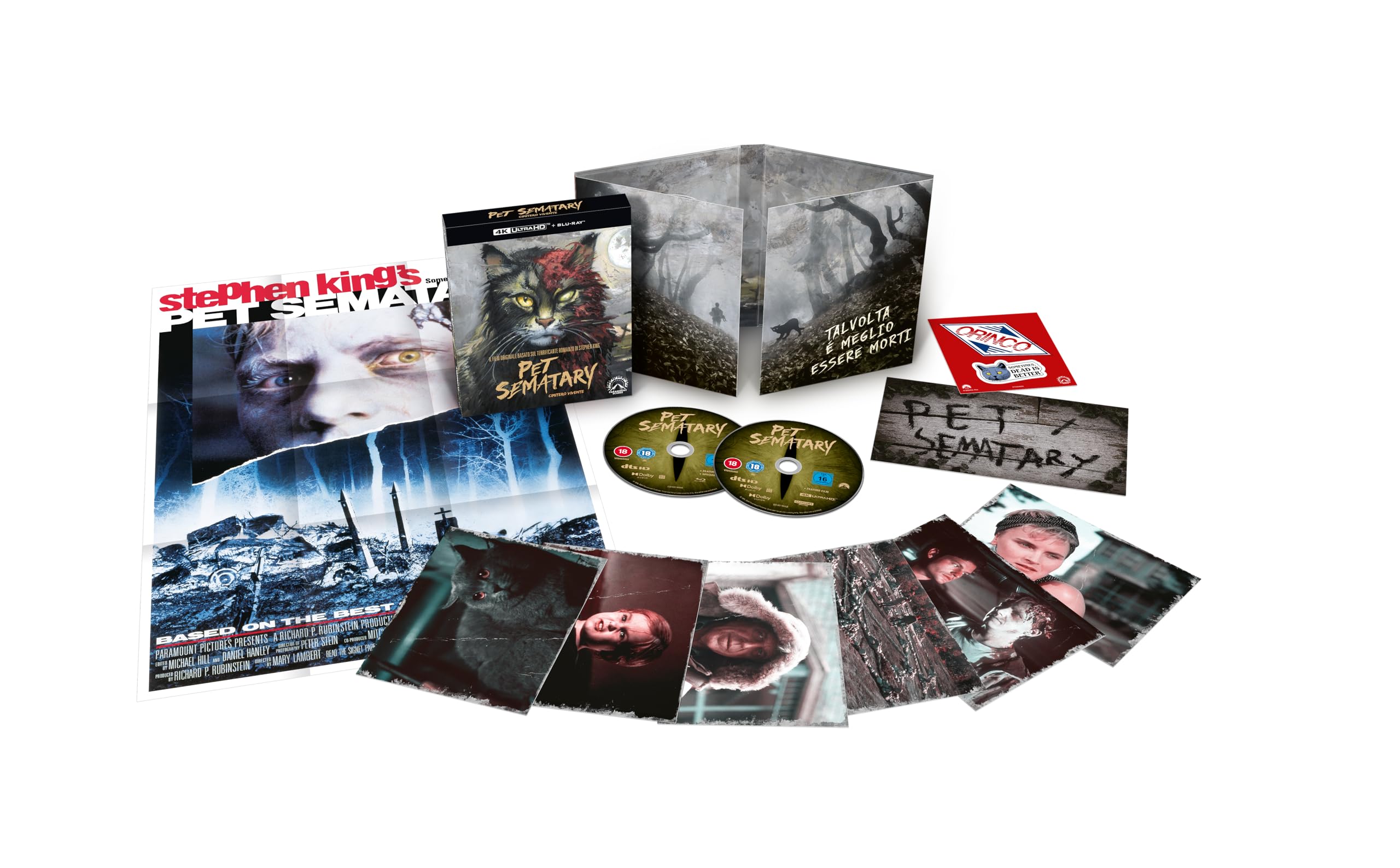 Pet Sematary - Cimitero Vivente (Collector's Edition 4K UHD + Blu-ray)