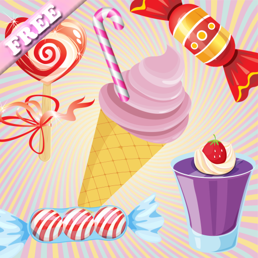 Candy Dulces y torta Juegos de memoria para los niños pequeños y los niñas ! GRATIS