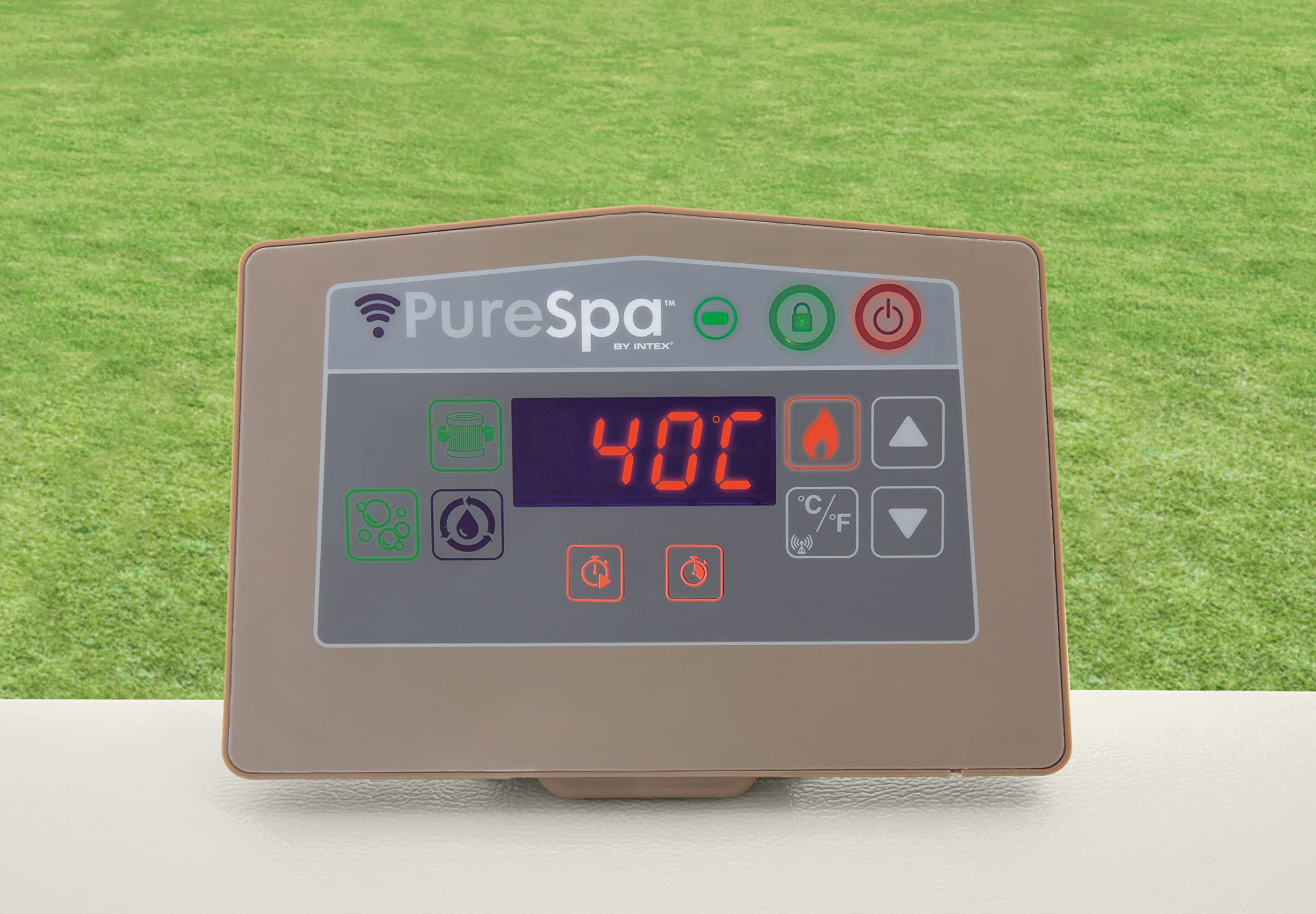 Intex - 28446EX - Pure Spa Chevron 4 Places