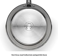 Vista 3 de T-fal Performa Stainless Steel Cookware Set 12 Piece Induction Oven Broiler Safe 500F Pots and Pans, Dishwasher Safe Silver