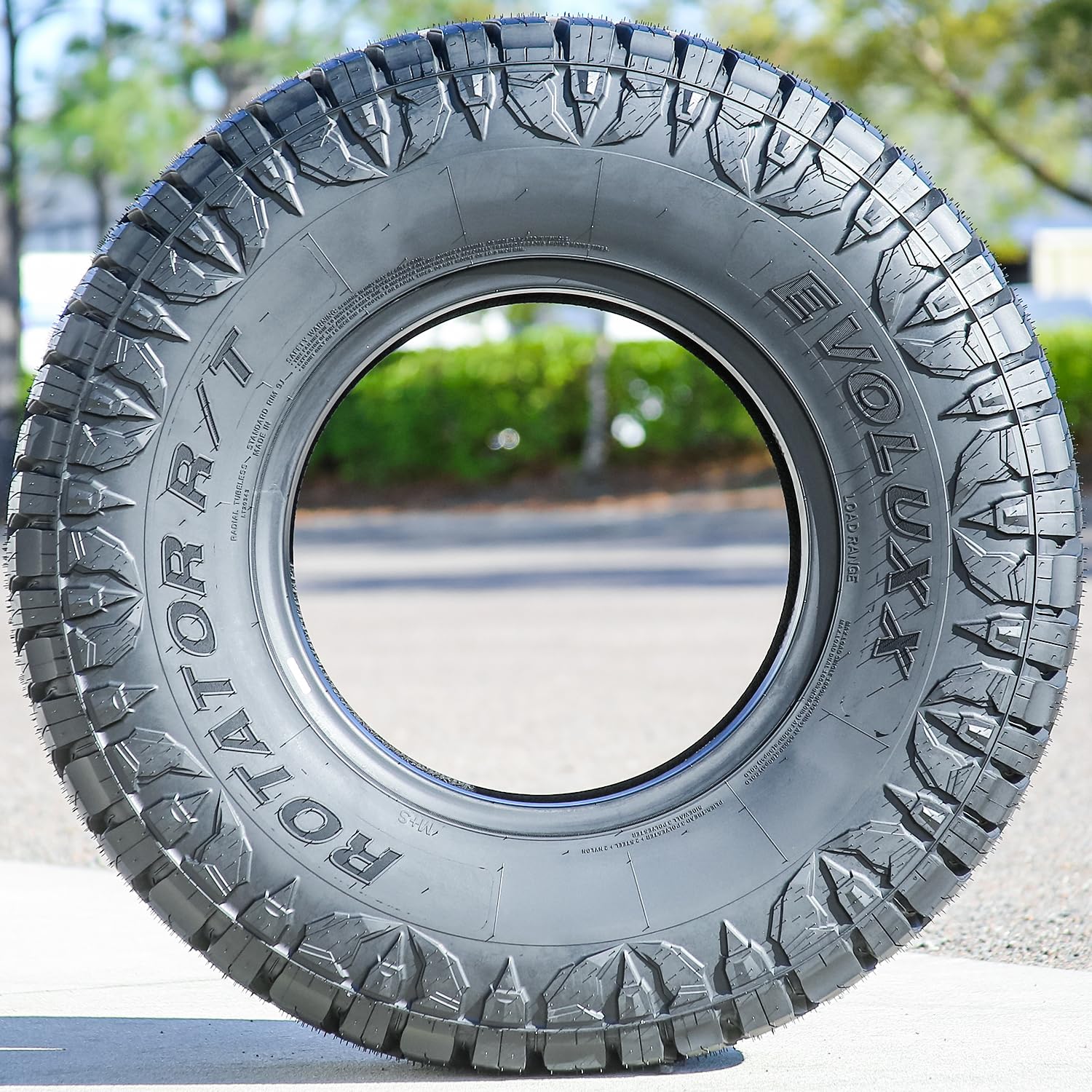 Amazon.com: Set of 4 (FOUR) Evoluxx Rotator R/T All-Terrain Mud