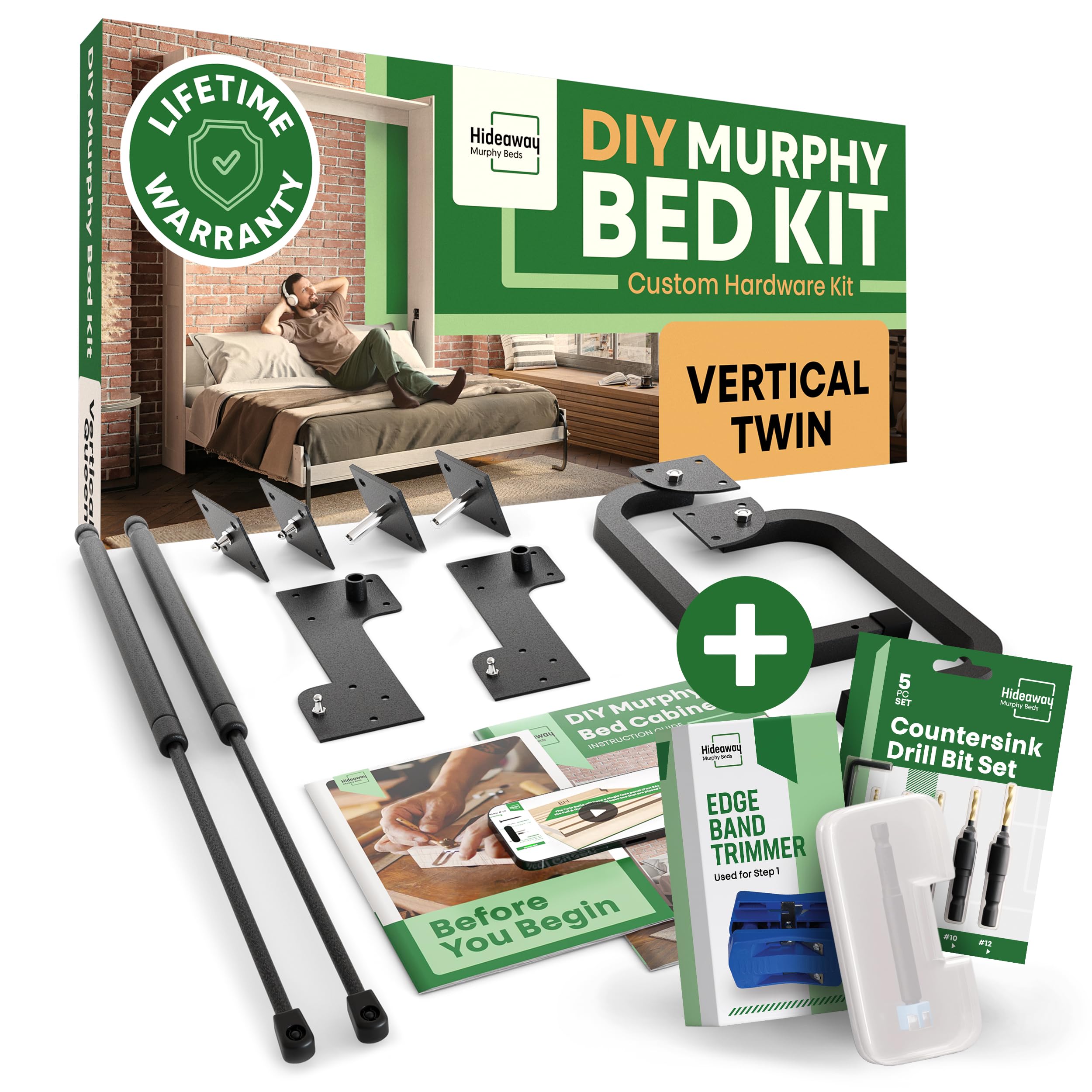Buy DIY Murphy Bed Kit Twin Murphy Bed Hardware Kit Twin for Wall Bed