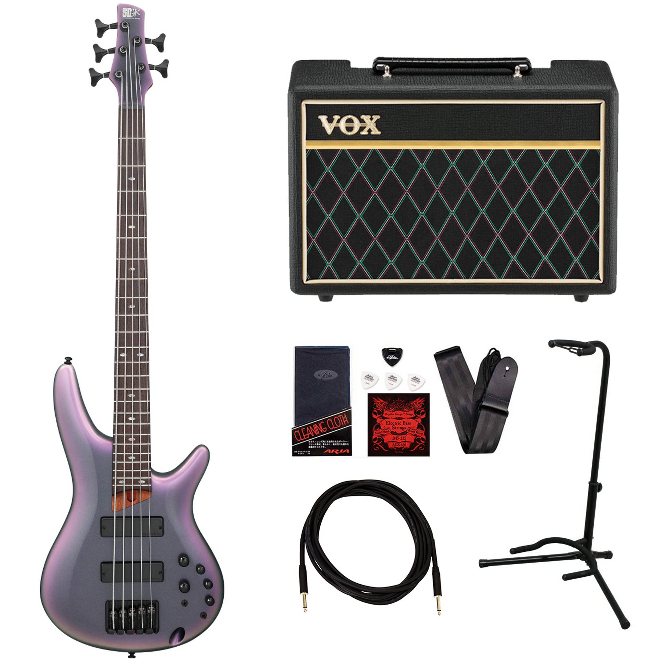 Amazon | Ibanez / SR505E-BAB (Black Aurora Burst Gloss 