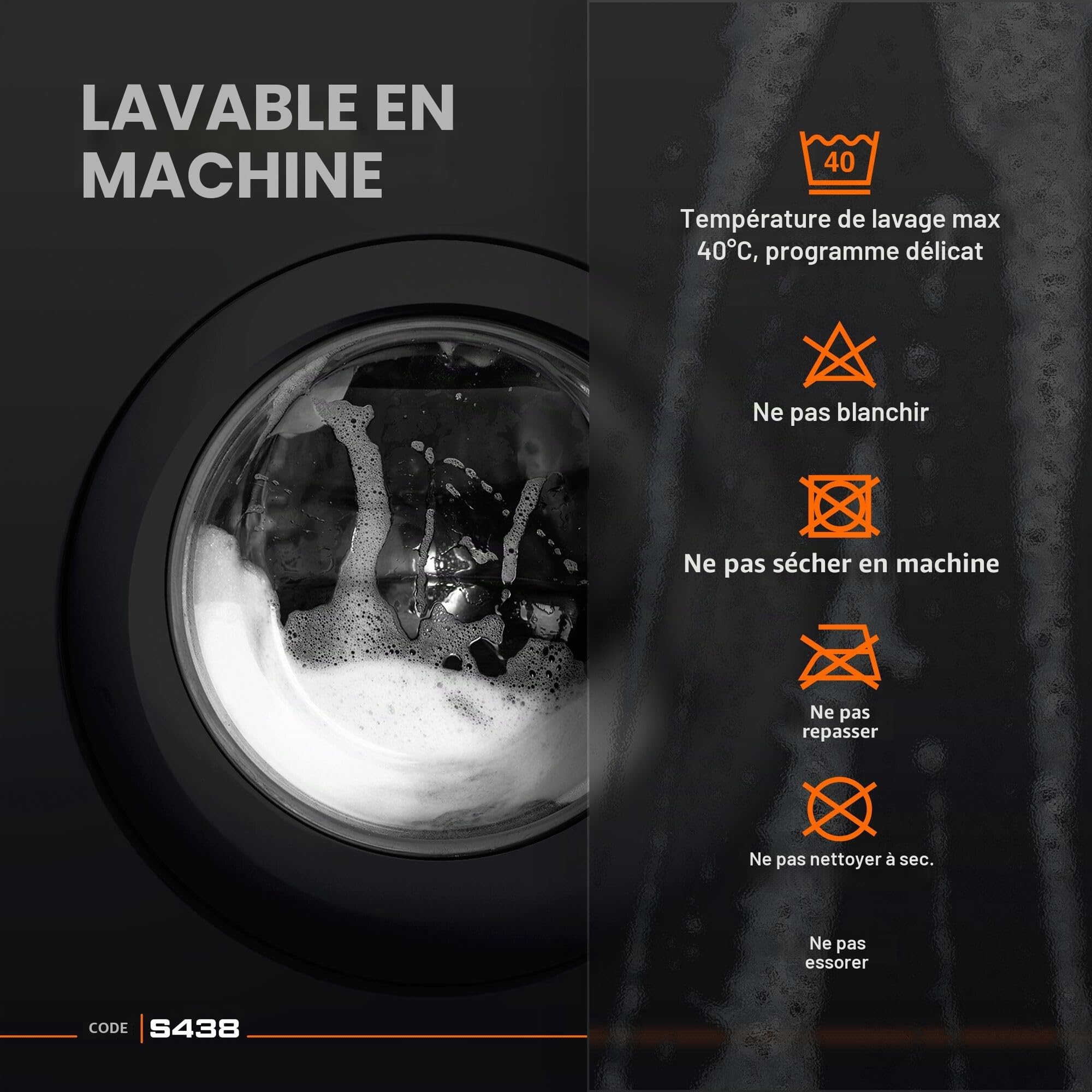 Portwest Manteau de pluie, Couleur: Marine, Taille: XXL, S438NARXXL