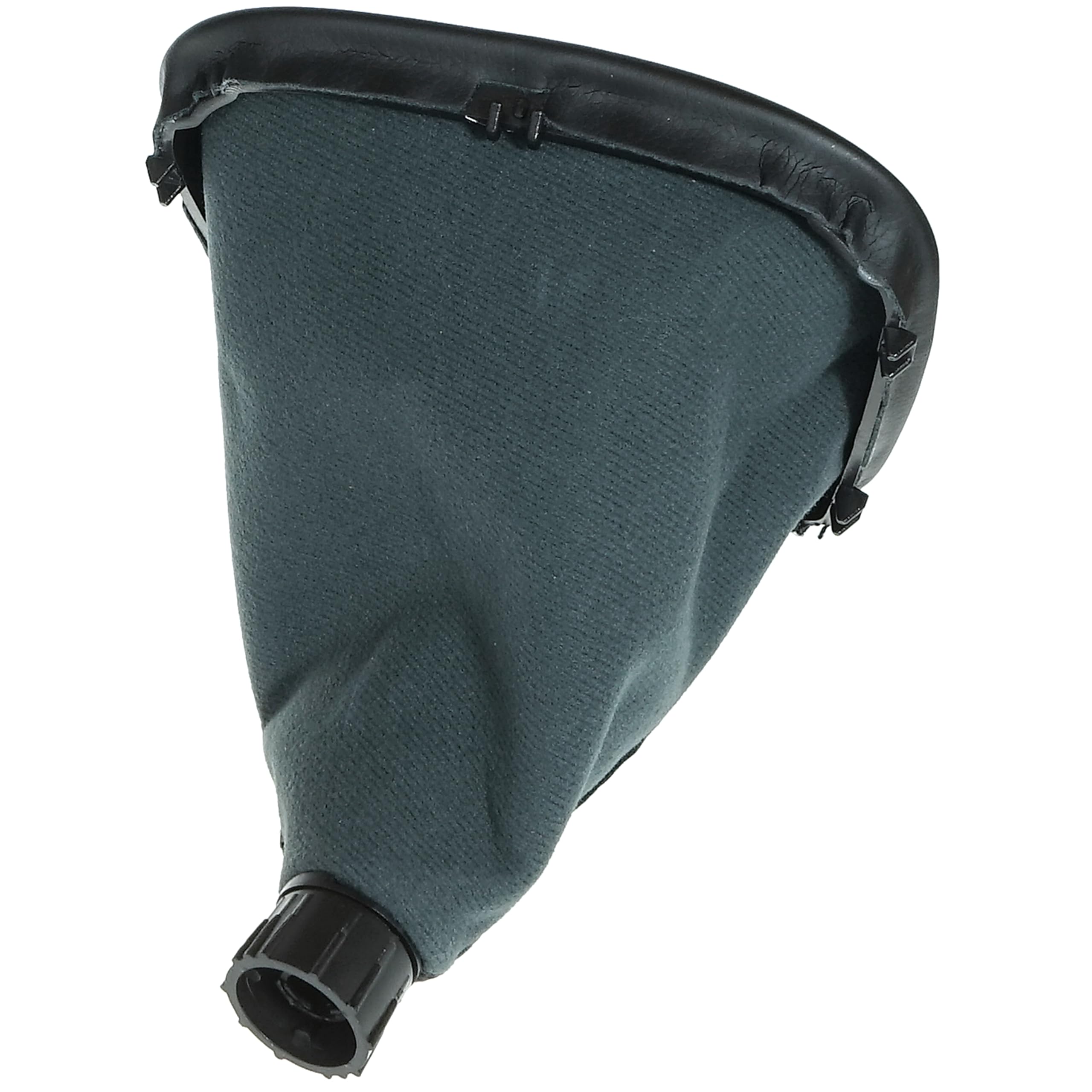 Pomello del cambio in alluminio argento + cuffia + telaio 6 marce compatibile con Mercedes Classe C: W203 S203 (2004-2007 solo Facelift, classe CLK W209 (2004-2008) solo Facelift!