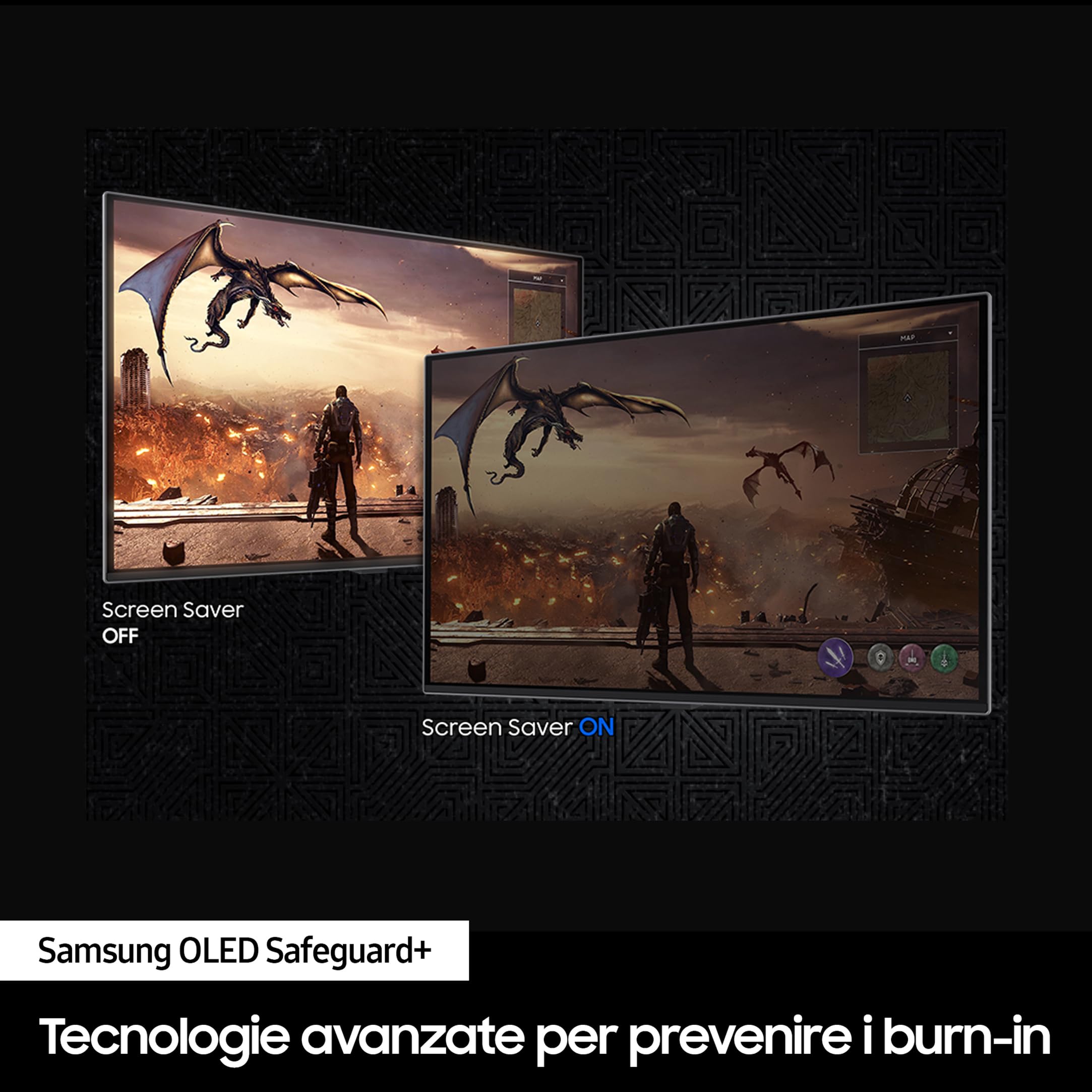 Samsung Monitor Gaming Odyssey OLED G6 (S27DG602), Flat, 27'', 2560x1440 (QHD), 16:9, HDR10+, OLED, 360Hz, 0,03ms (GtG), FreeSync Premium Pro, HDMI, USB, DP, HAS, Pivot