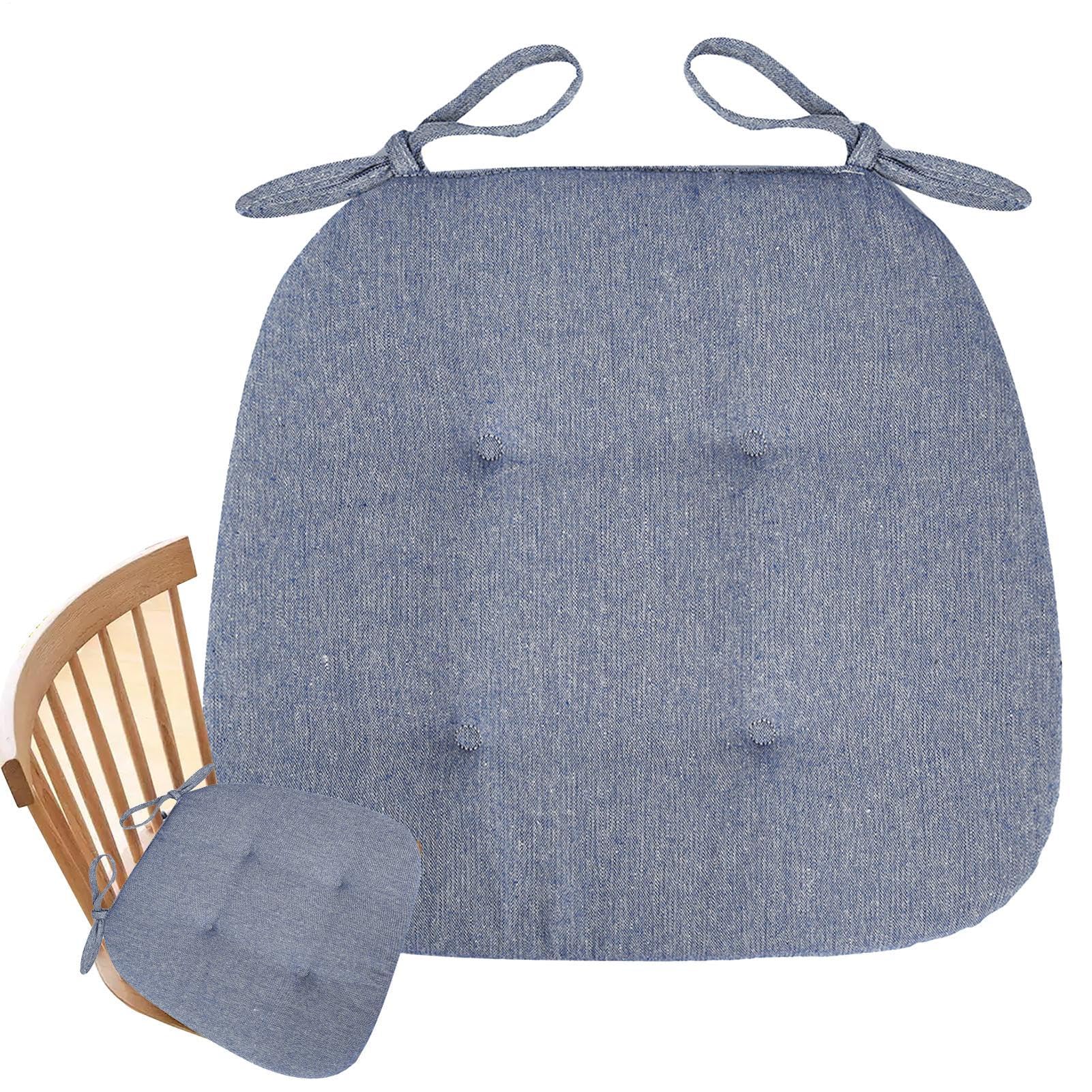 Coussin de chaise de cuisine antidérapant, tapis de siège épais et moelleux
