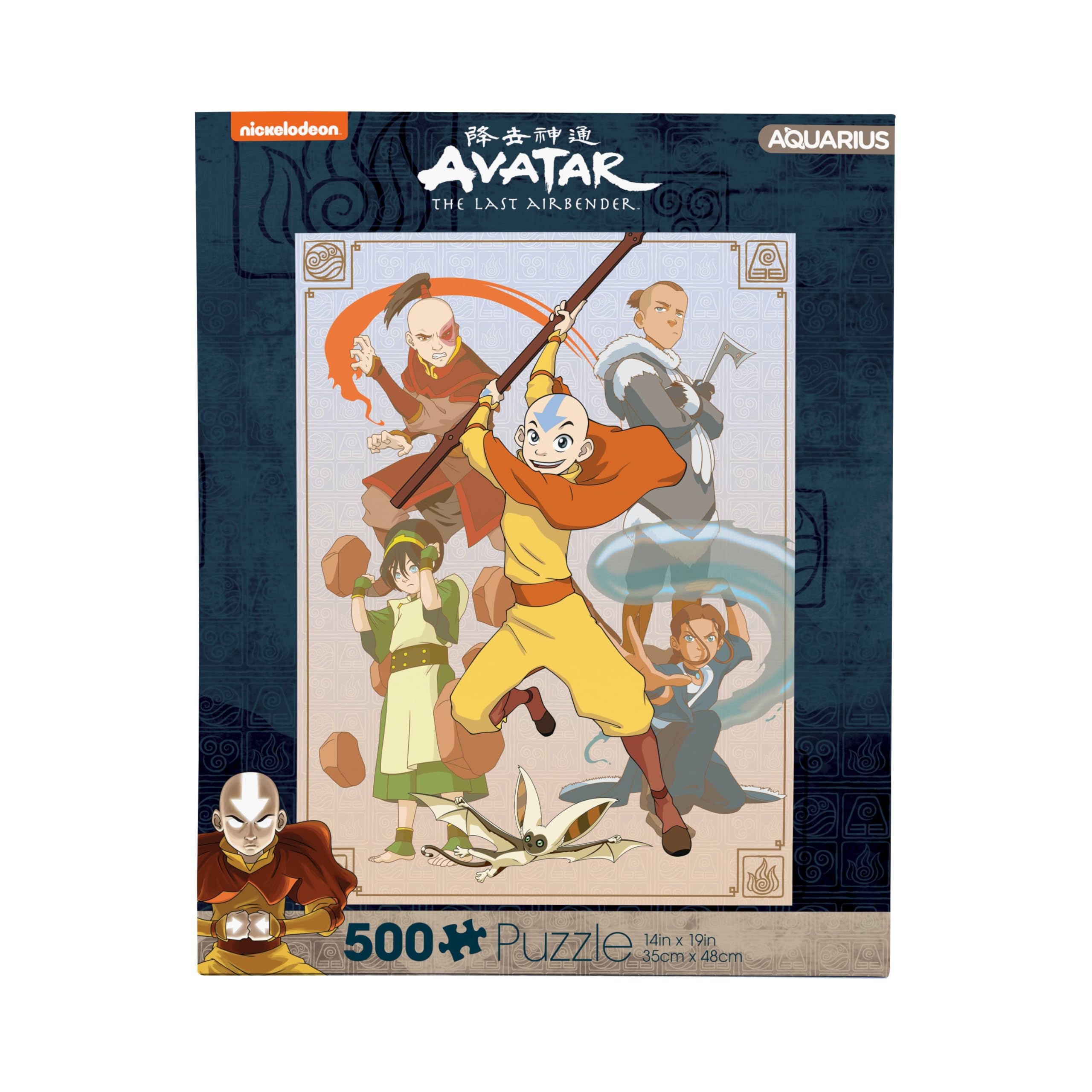 Avatar The Last Airbender Cast 500 Piece Jigsaw Puzzle