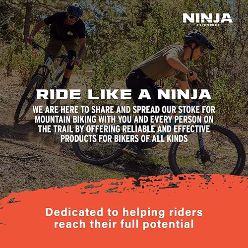 Miniatura 7 de Ninja MTB Garage Bunny - Entrenador de bicicleta de interior para dominio de habilidades y entrenamiento de fuerza, compatible con varios tamaños de