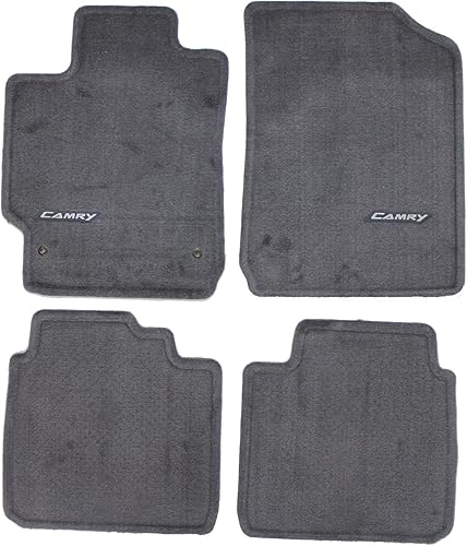 Auténticos accesorios para Toyota PT206 – 32100. 12 alfombras de piso personalizadas (gris).