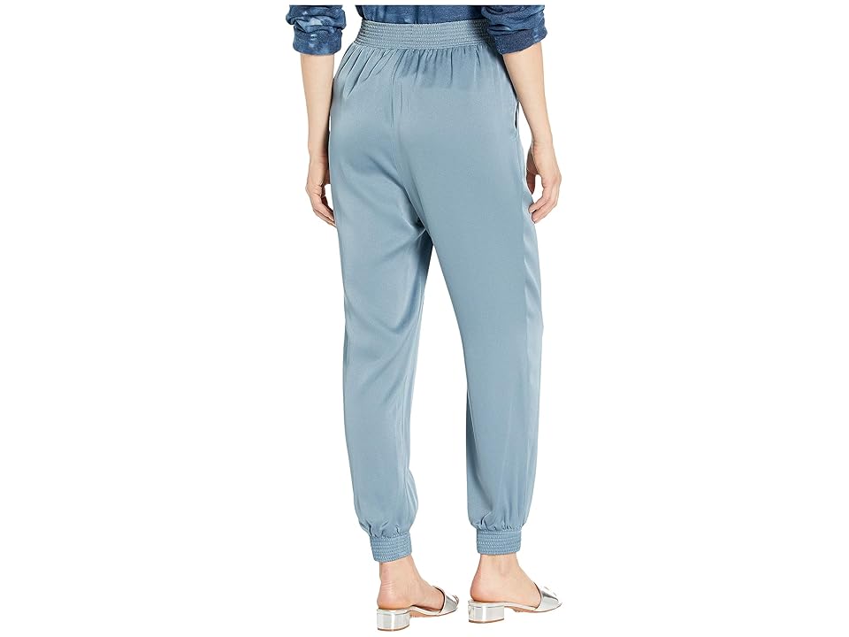 

BCBGMAXAZRIA Woven Long Pants (Dusk Blue) Women's Casual Pants