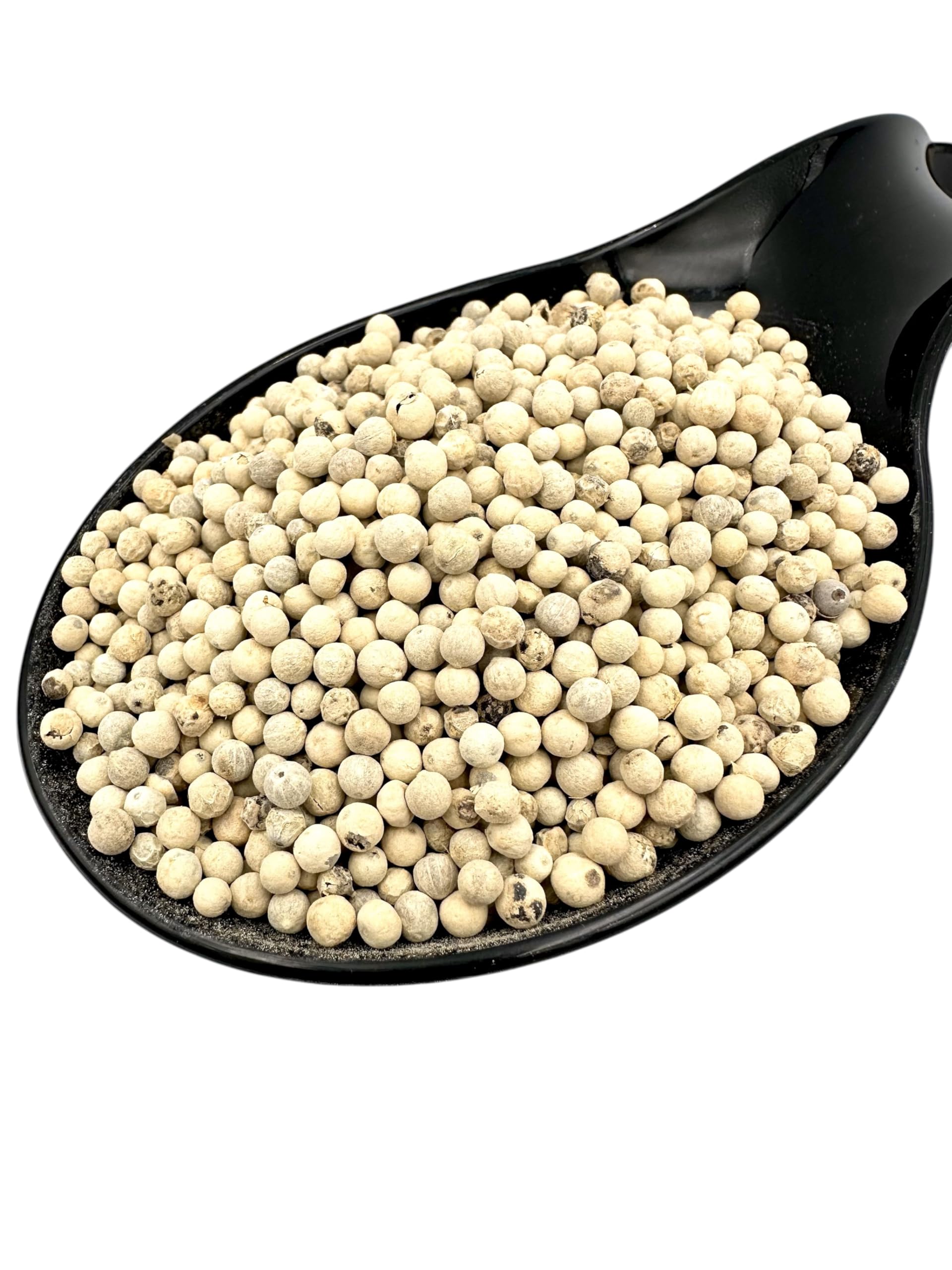 Granos de pimienta blanca entera de 20 g – 4,9 kg Piper (900 gramos)