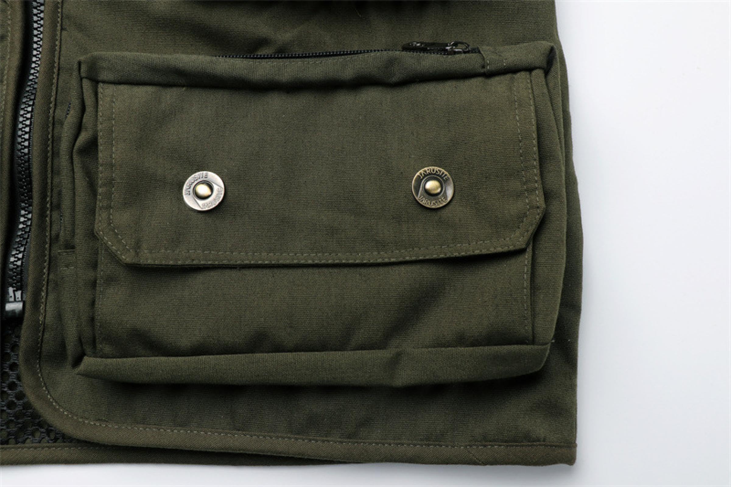 Chalecos Vest Chaleco Multibolsillos para Hombre Chaleco para Fotografía Al Aire Libre Pesca Hebilla De Cobre
