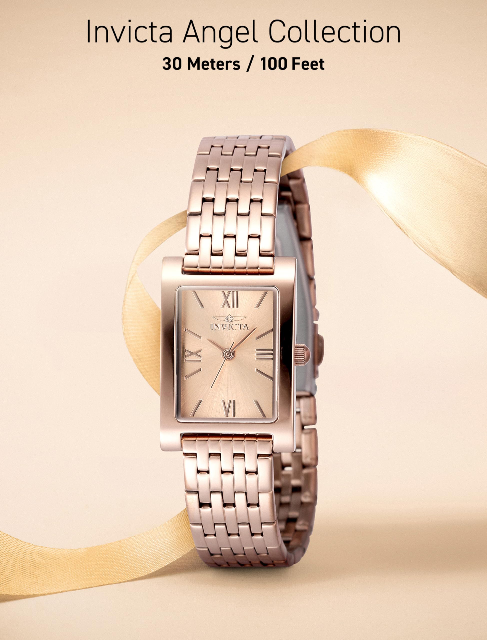 Invicta Angel Orologio da Donna in acciaio inossidabile con movimento Quarzo - 19mm