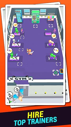 My Idle Gym: simulador de magnate del fitness: el magnate del entrenamiento perfecto en el gimnasio 3D - Dream Club Empire Games - imagen 6