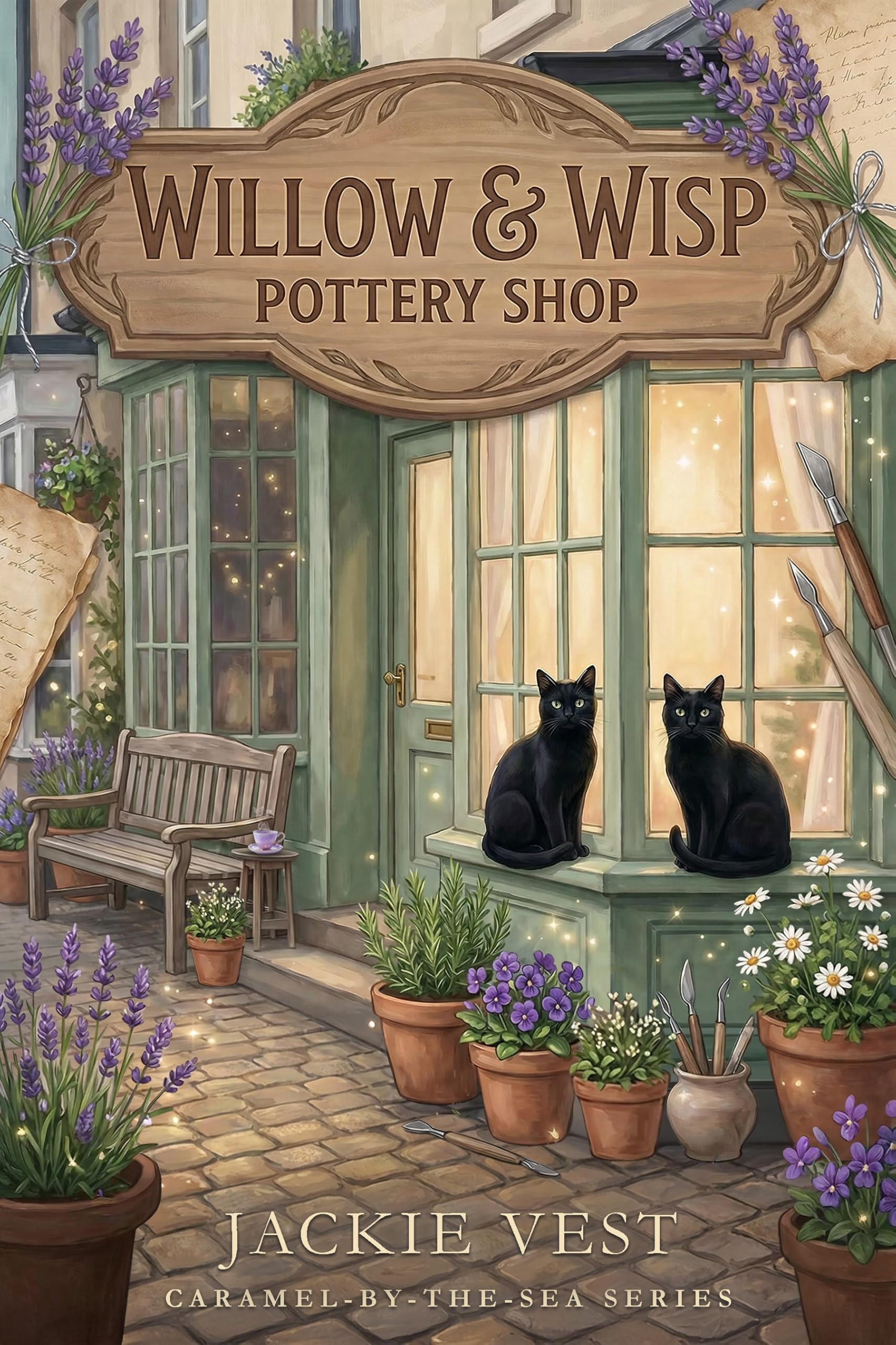 Willow & Wisp Pottery Shop (Caramel-by-the-Sea Series Book 1)