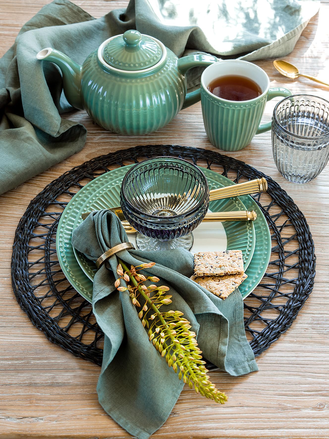 GreenGate Alice Teetasse Dusty Green 0,4l