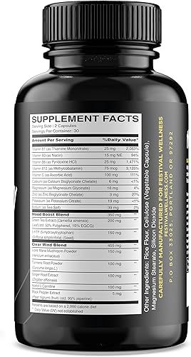 Miniatura 2 de Tempo & Harmony  Paquete de preparación para festivales, rave y fiestas + recuperación de bienestar  5-HTP, antioxidantes, vitaminas rave,