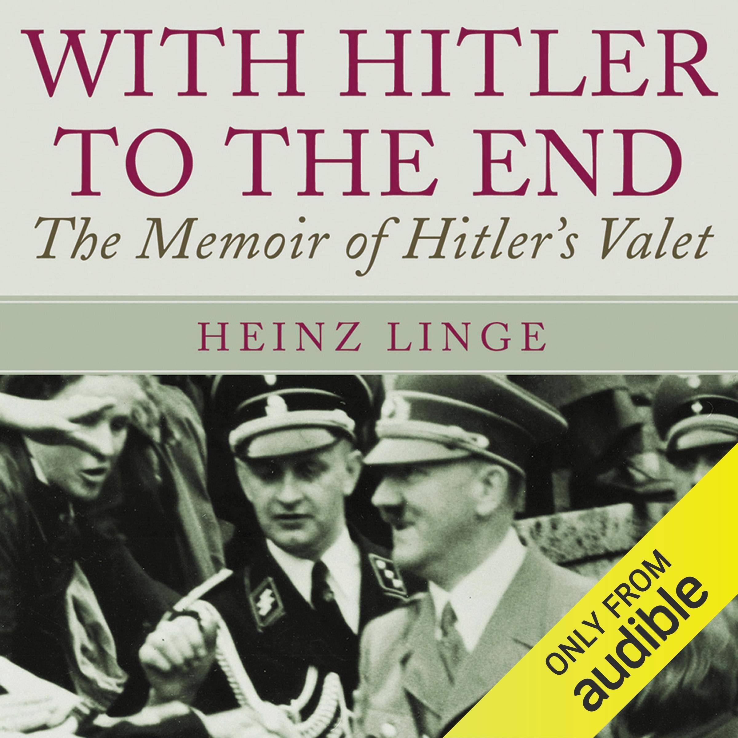 Cover art for With Hitler to the End