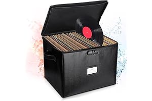 Fireproof Vinyl Record Storage Box
