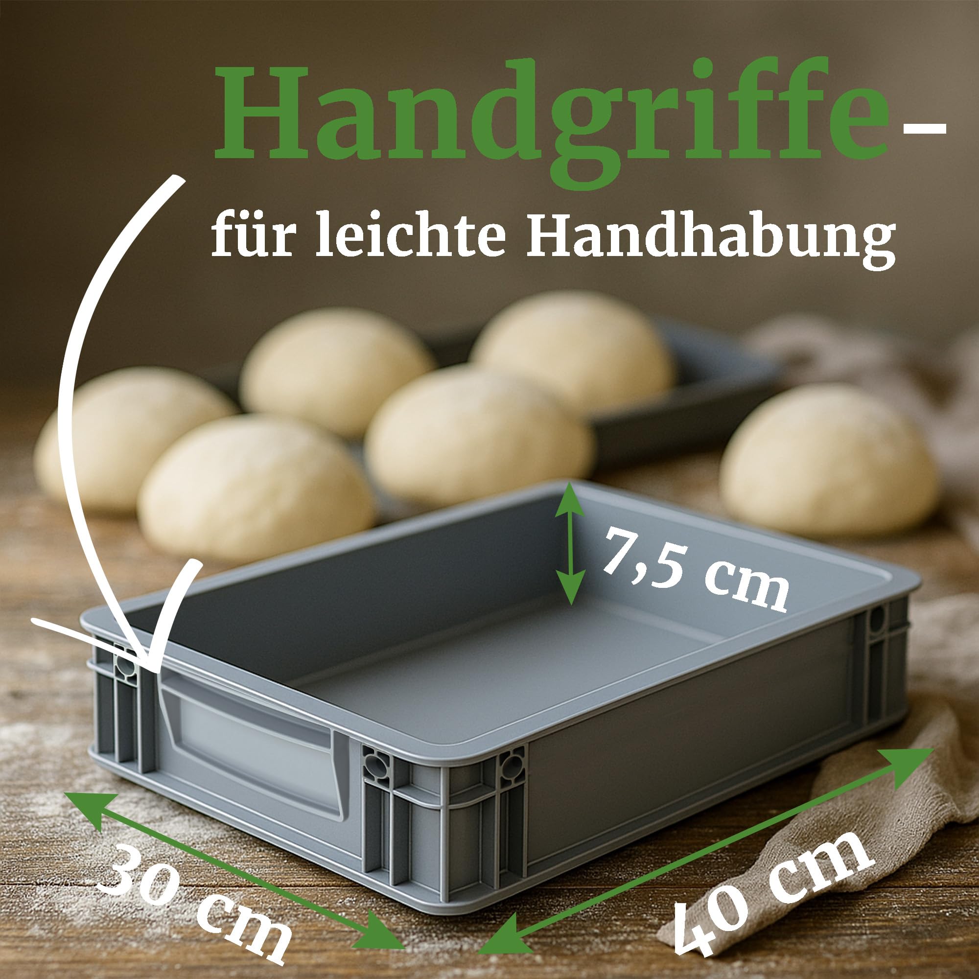 2 cajas para pizzas con tapa y espátula para masa, apto para alimentos, apto para pizza, apto para frigorífico, caja de fermentación para pizza, recipiente para masa de pizza con tapa, caja de pasta,