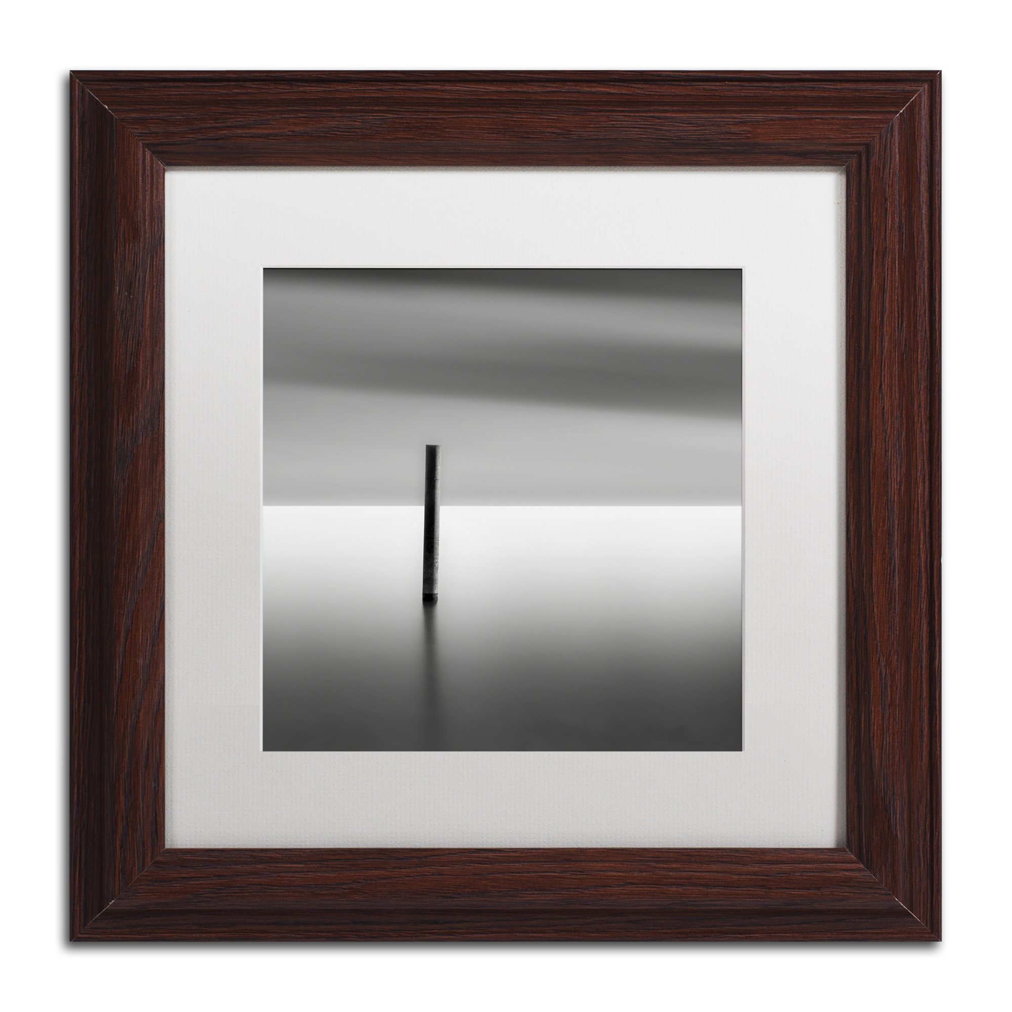 Pipe Dream by Dave MacVicar Wood Frame, 11 by 11", White Matte