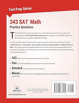 343 SAT Math Practice Questions (Test Prep)