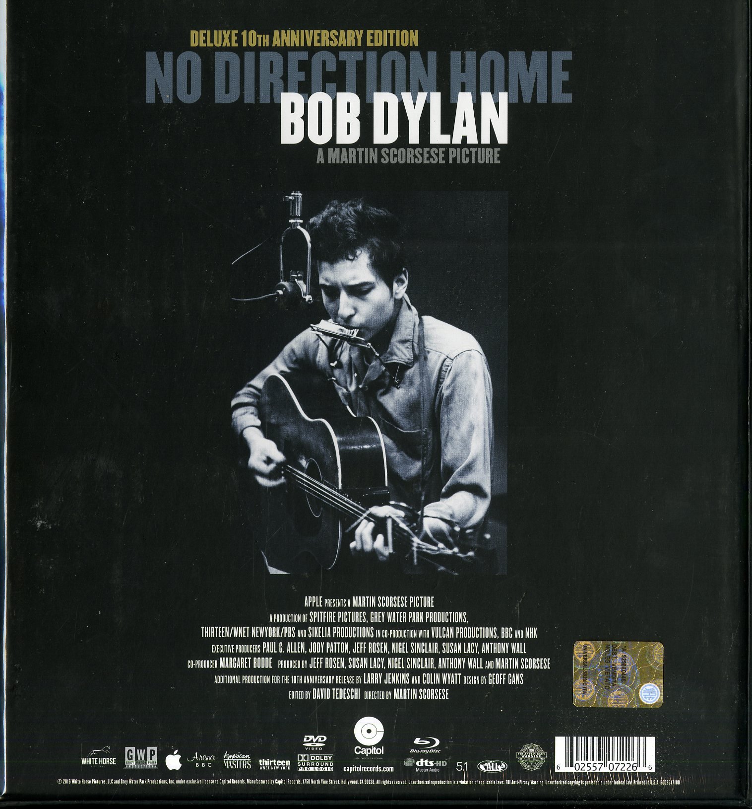 No Direction Home: Bob Dylan 10th Anniversary Edt. (Limited Deluxe Boxset) (DVD & Blu-Ray)
