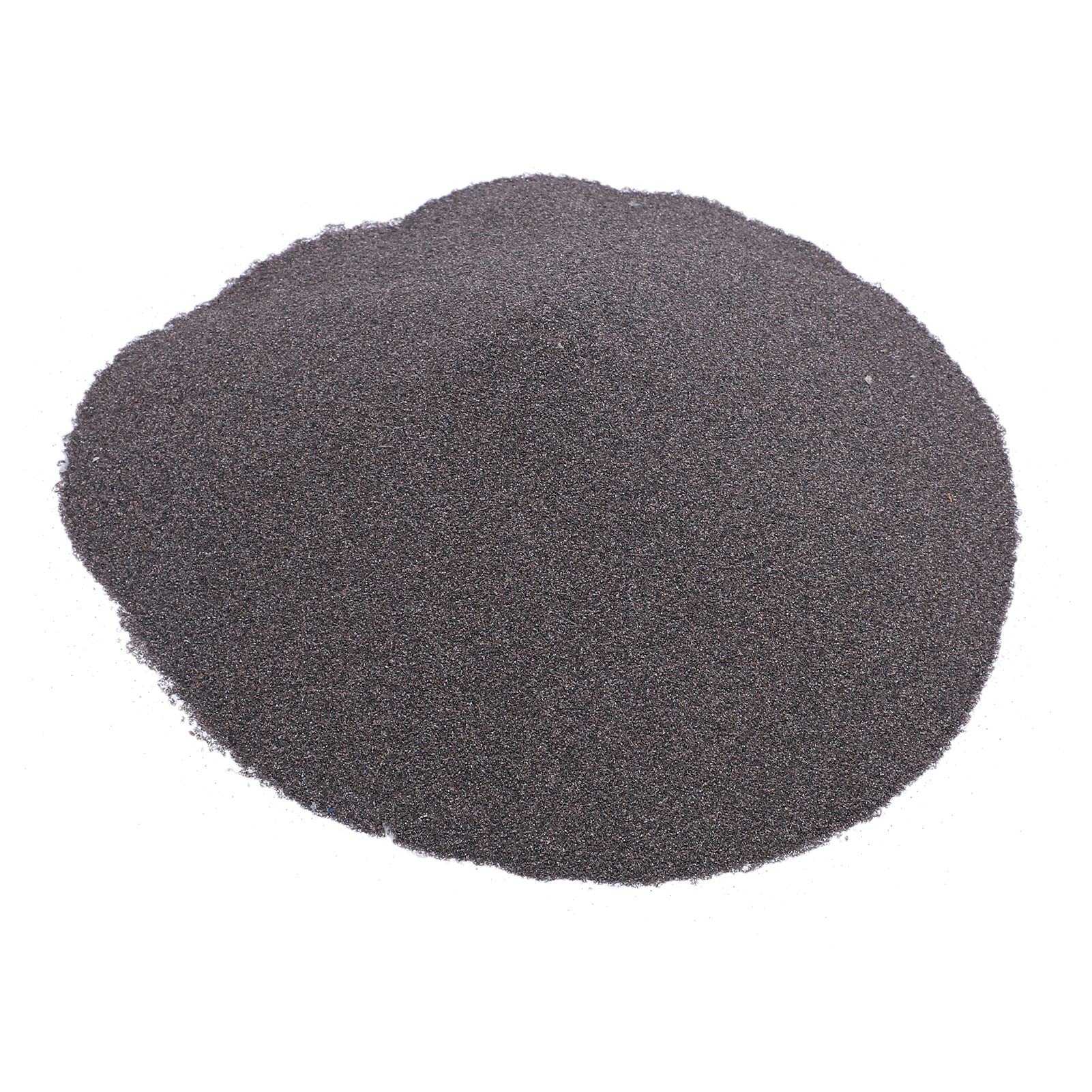 Oxyde D'aluminium Marron 1KG, Média de Sablage en Oxyde D'aluminium, Média Abrasif pour le Sablage et le Polissage (60 grains)