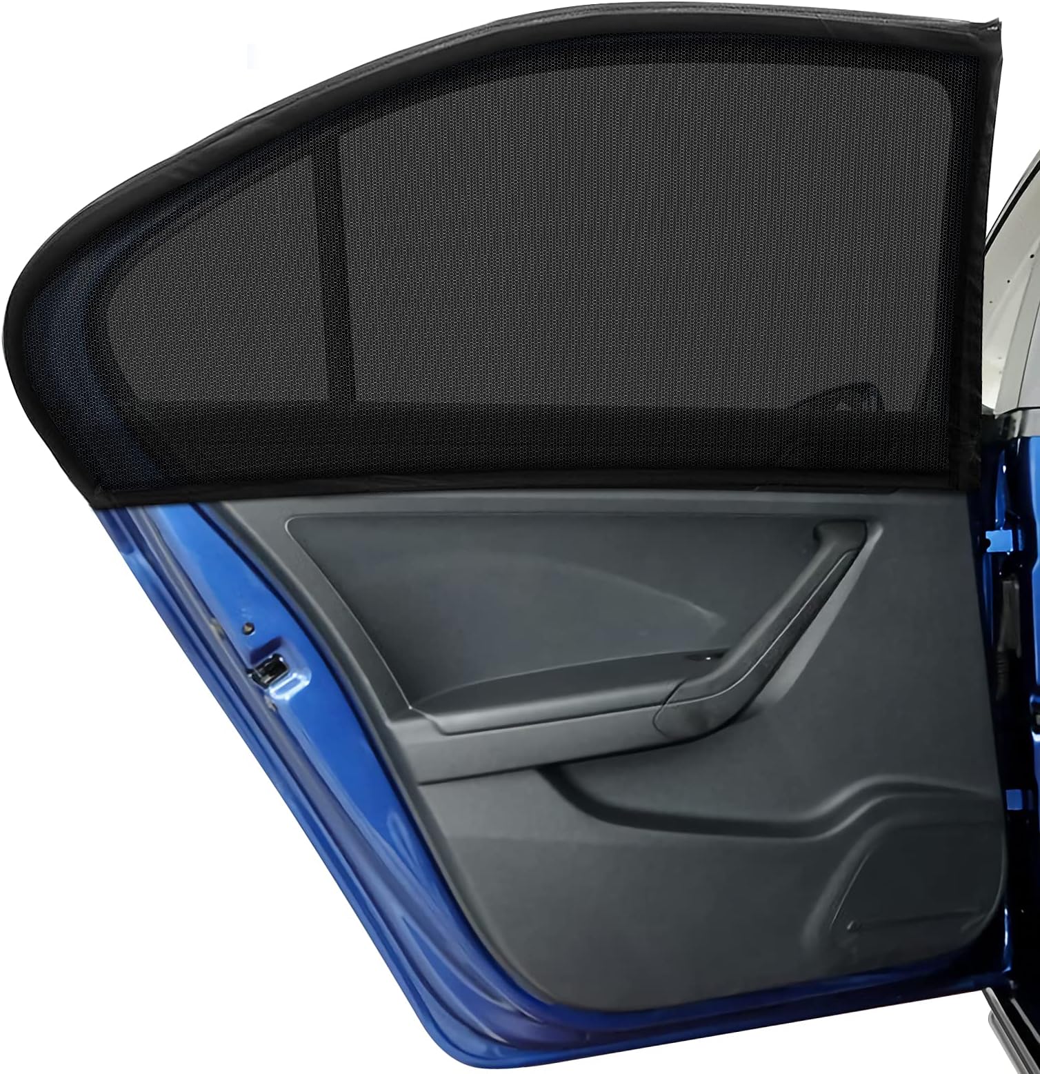 Tende Parasole Auto Per Finestrini Posteriori - 2 Pezzi, Oscuranti, Anti-UV, Anti-Zanzara, Universali