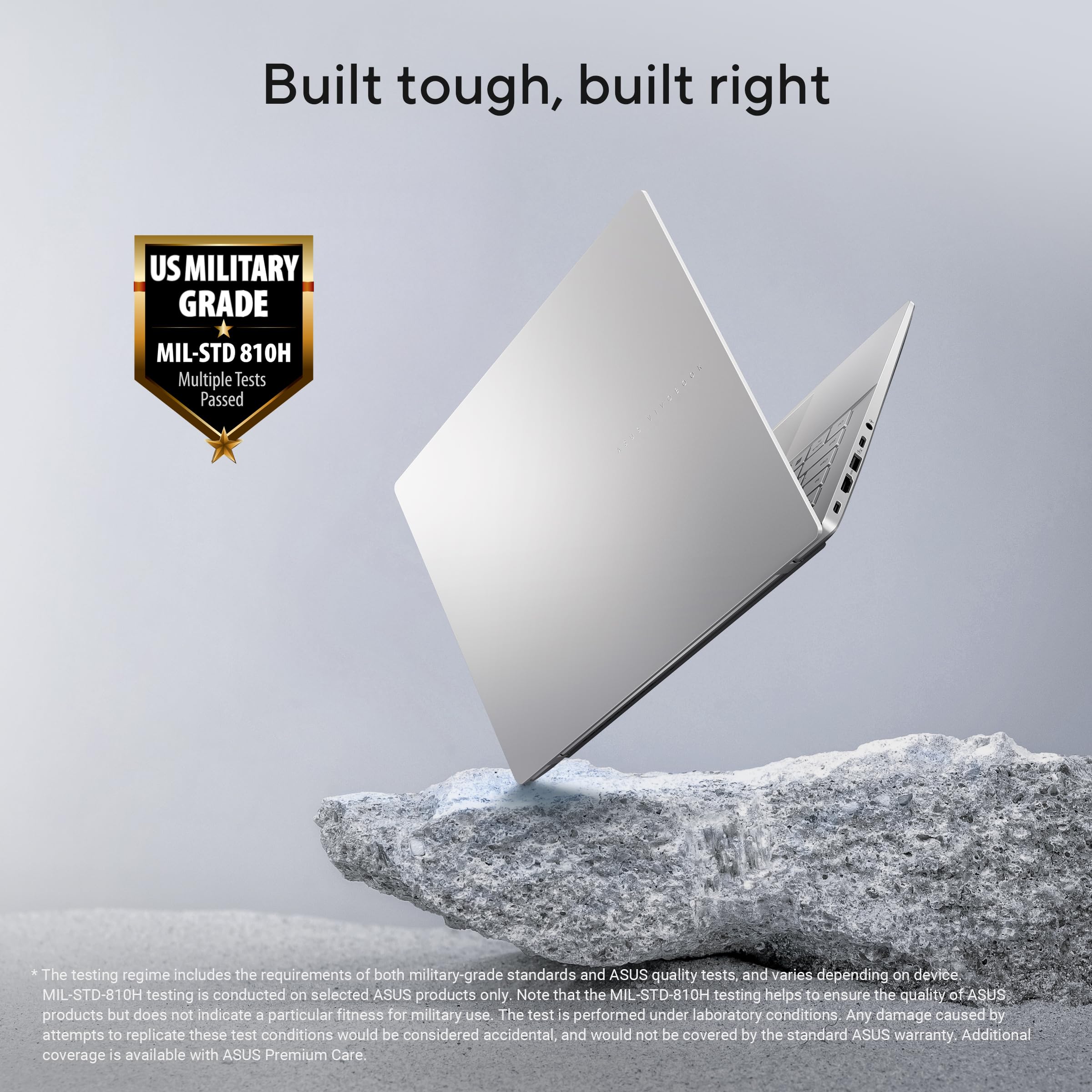 ASUS Vivobook S14, Intel Core Ultra 5 225H, Intel iGPU,16GB RAM,512GB SSD, FHD+,14",60Hz,Windows 11,M365 Basic (1Year)*,Office Home 2024,Cool Silver,1.4 Kg, S3407CA-LY060WS, Metallic Design Laptop — Amazon image 13