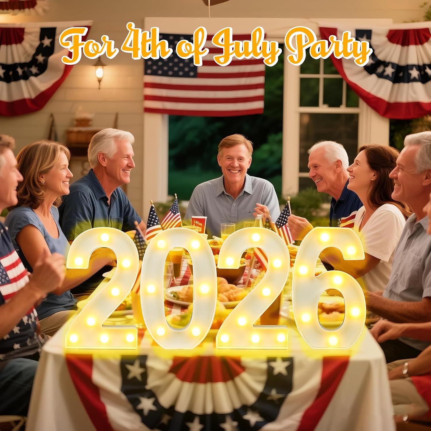 Graduation Decorations 2026, Marquee Light Up Numbers for 2026 Graduation Decorations,Class of 2026 High School Party，Lighted Number Sign for 2nd, 20th, 22nd, 26th, 60th, 62th Birthday Wedding Table Decor(8.58IN-Warm White)