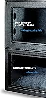 Vista 8 de Viking Security Safe VS-20BLX Caja de seguridad biométrica pequeña, caja de seguridad de huella digital