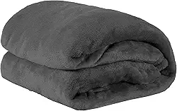 Manta Queen Cobertor Soft Andreza 2,20x2,40m – Ultra Macia, Anti Alérgica e Elegante, Ideal para Dias Frios (Chumbo)