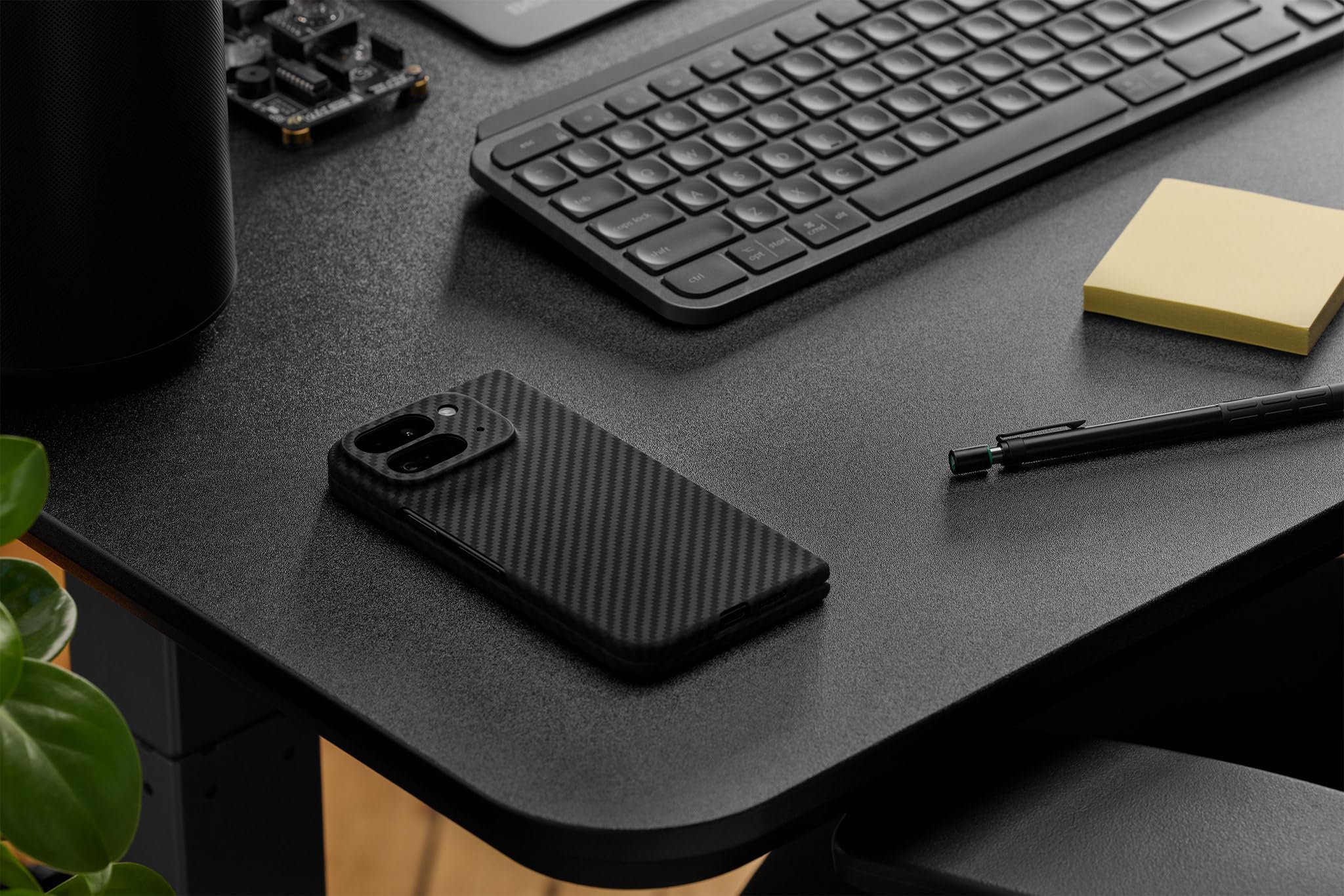 Latercase | Compatible With Pixel 9 Pro Fold | Coffee | Durable Pixel 9 Pro Fold Phone Case | 0.6mm Thin Aramid Fiber, 10 Grams, Precision Lasercut