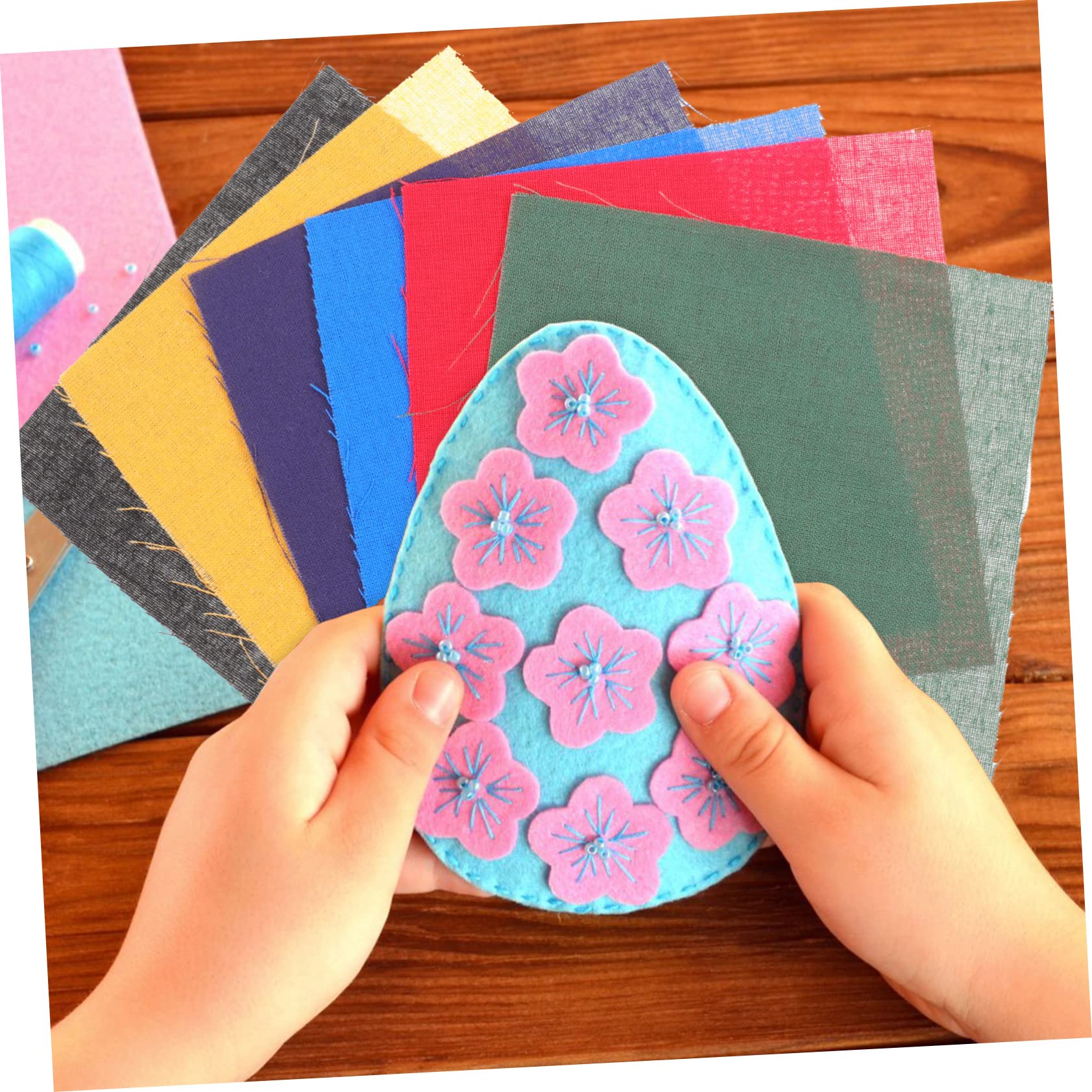 SHINEOFI 300pezzi Tessuto Patchwork Fodera Per Progetti Di Cucito Fai Da Te Per Borse Pantaloni Decorazioni e Lavoretti Creativi