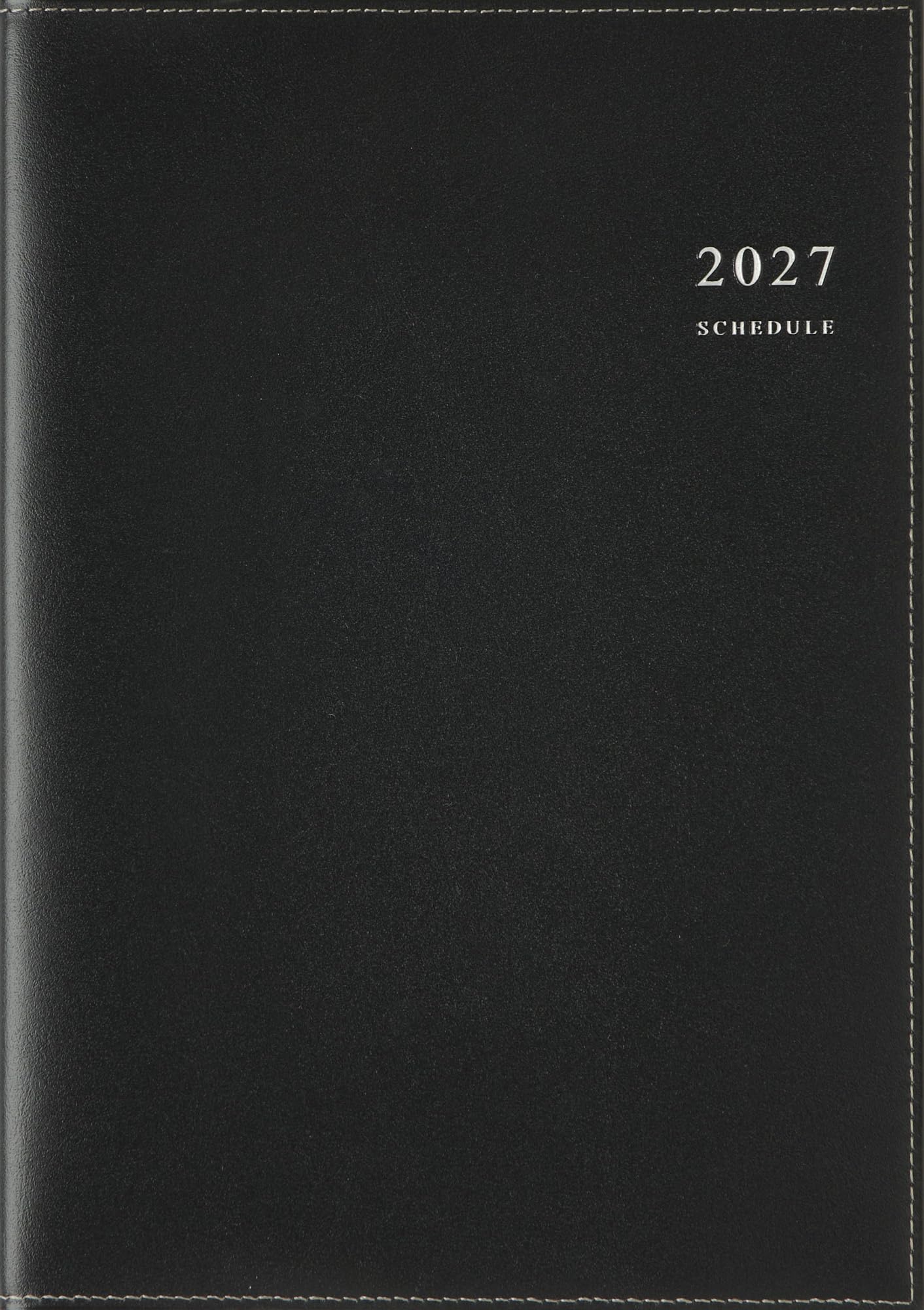 Takahashi Notebook, 2027, A5 Weekly Desk Diary, Set Black, No. 473 (Starts in December 2026)