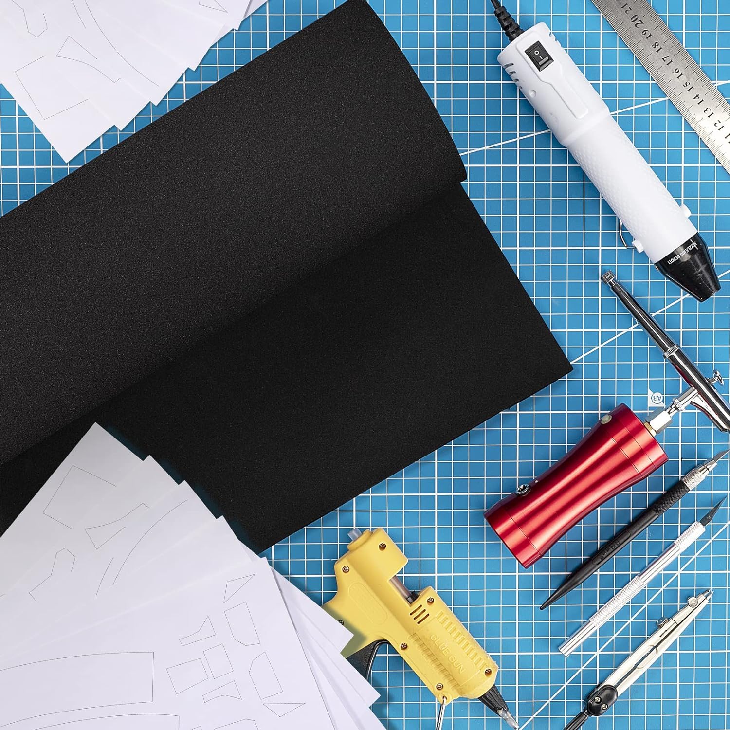 Black 12mm EVA Foam Sheets - Image 3
