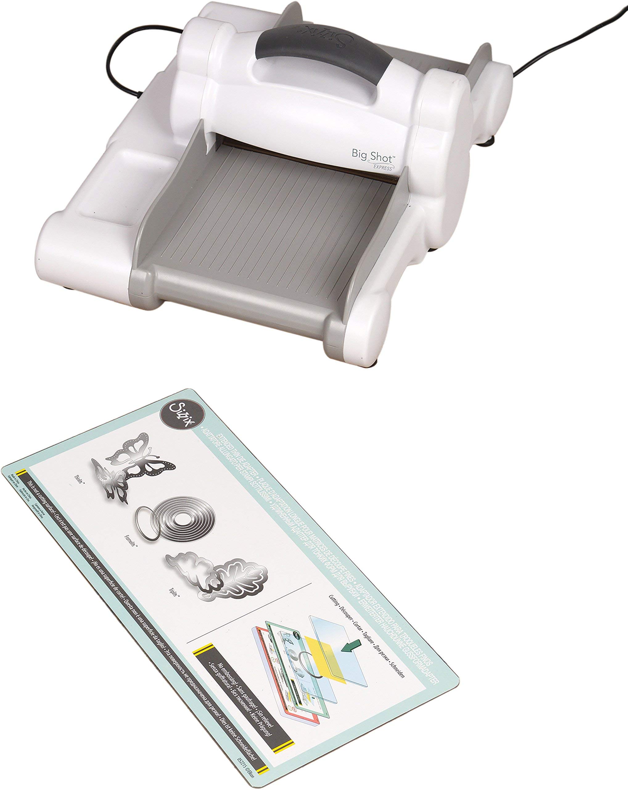 Amazon.com: Sizzix Extended Thin Die Adapter, Multi