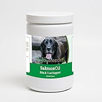 Vista 321 de Healthy Breeds Golden Retriever - Aceite de salmón masticable suave, 90