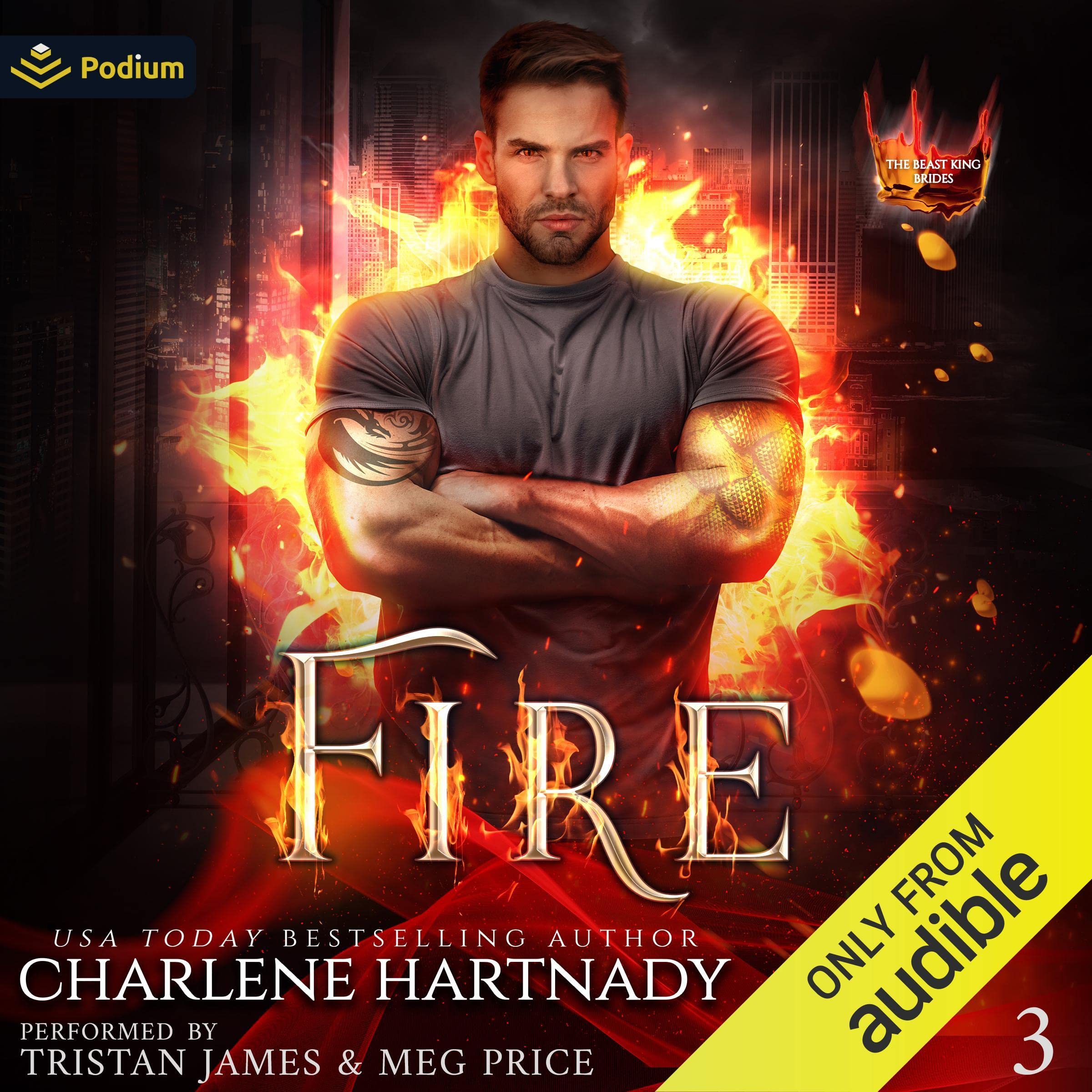 Cover art for Fire: The Beast King Brides, Book 3