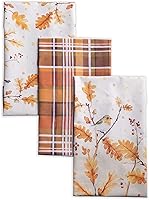 Vista 96 de Maison d' Hermine - Juego de 3 toallas cocina 100 % algodón, suaves, paños multiusos de barra y platos para regalar, cenas, fiestas bufé