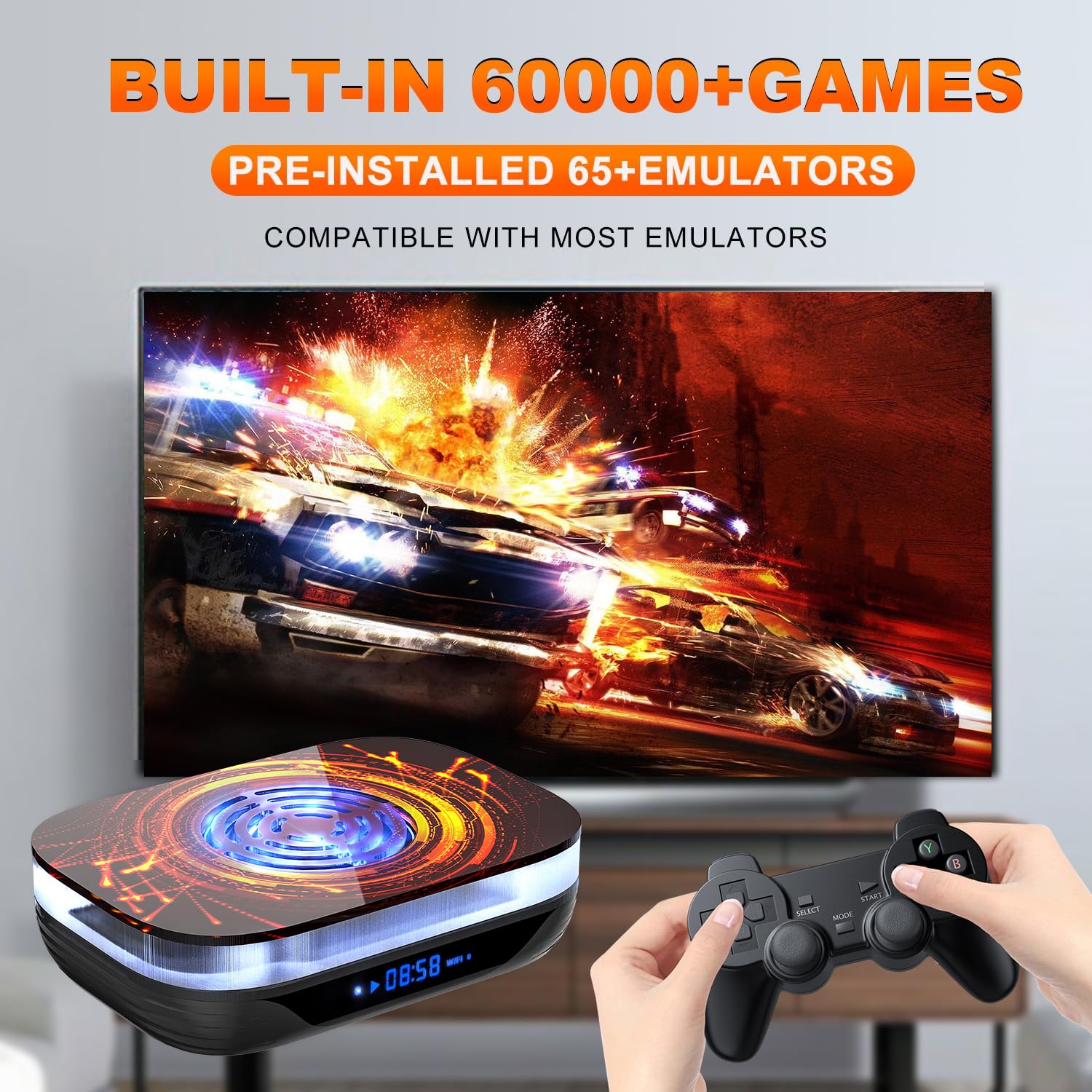 KINHANK レトロビデオゲームコンソールスーパーコンソール X4 プラス Amazon.com: Kinhank Super Console X4 Plus Retro Gaming
