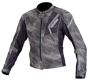 Amazon | [KOMINE] バイク用ジャケット 07-128 メンズ Smoke