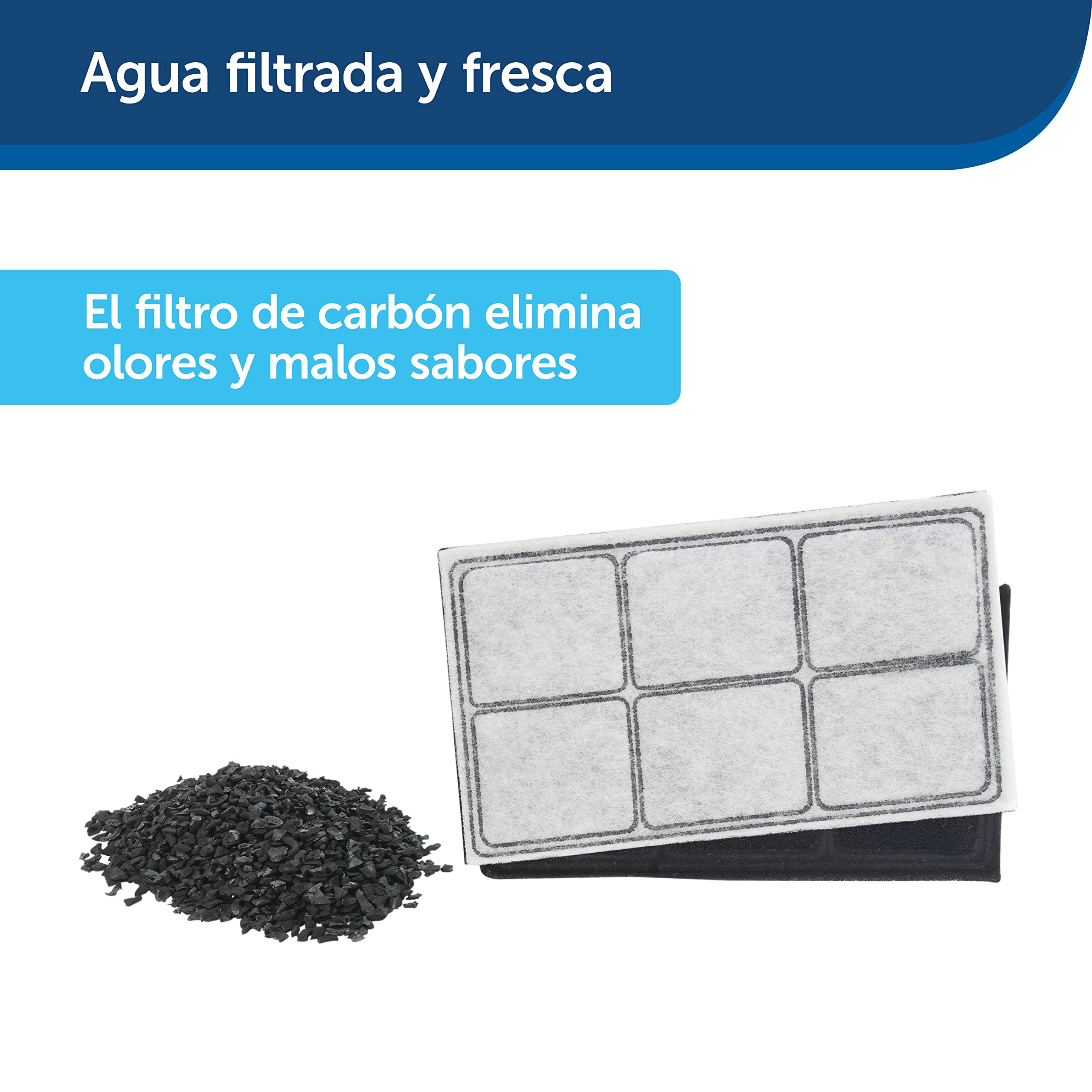 Petsafe Filtr do Fontanny dla Kotów, Szary, 3 sztuki